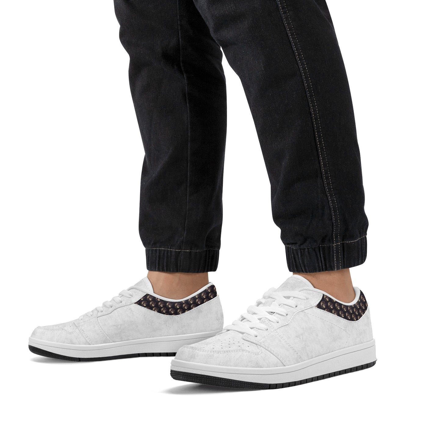 CV20YL - THE SEARCH Mens Low Top Leather Sneakers